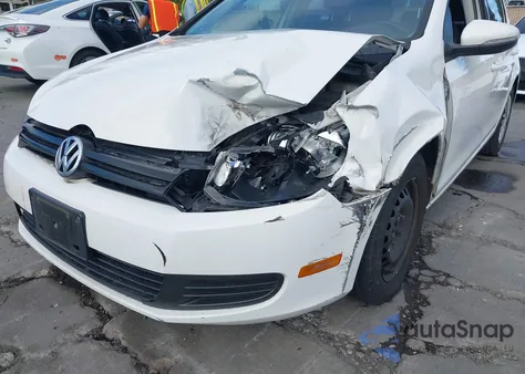 2013 Volkswagen Golf 2.5L 4-Door from USA, damaged, VIN WVWDB7AJ6DW129925